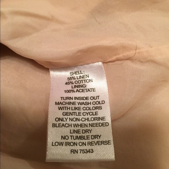 Linen & Cotton Shift Dress - Picture 7 of 7